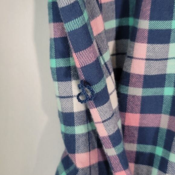 Vineyard Vines- NWT- Women's Plaid long sleeve dress- size 4 - Picture 6 of 9